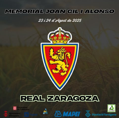 Club Futbol Amposta : NOTCIES : REAL ZARAGOZA: confirmat  Trofeu Joan Gil